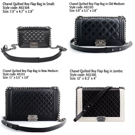 chanel small vs old medium boy|chanel small boy bag black.